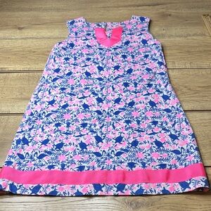 Youth Vineyard Vines Linen Blend Bahamas Otomi Shift Dress Size 12